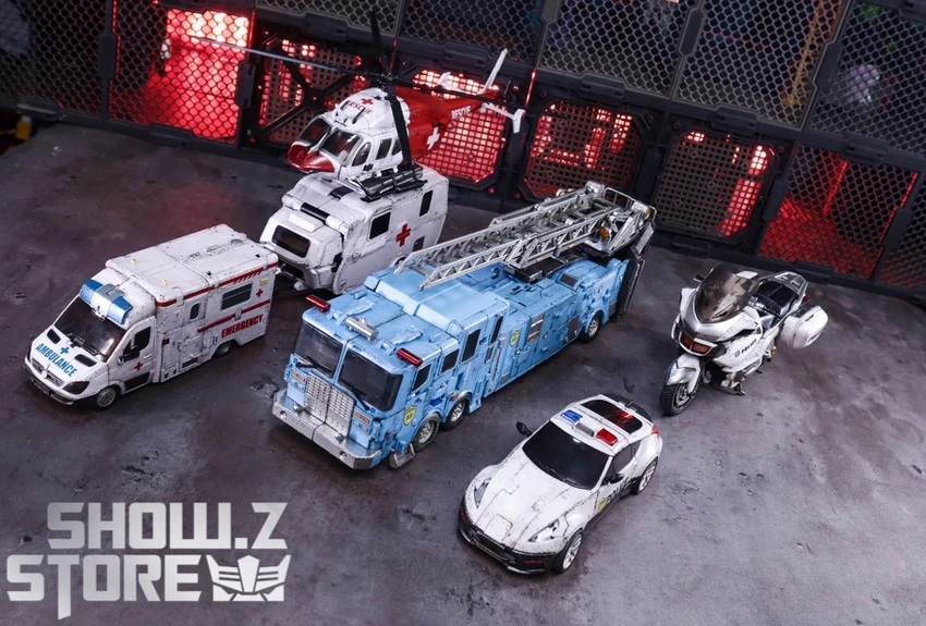 Generation Toy Guardian Defensor Set Of 5 Battle Damaged Version 10 Generation Toy Guardian Defensor Set Of 5 Battle Damaged Version - Image 8