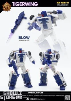 MHZ Toys MINI-07 Tigerwing Menasor Combiner Set Of 5 Oversized Version -Toy Store 00fc9edefa