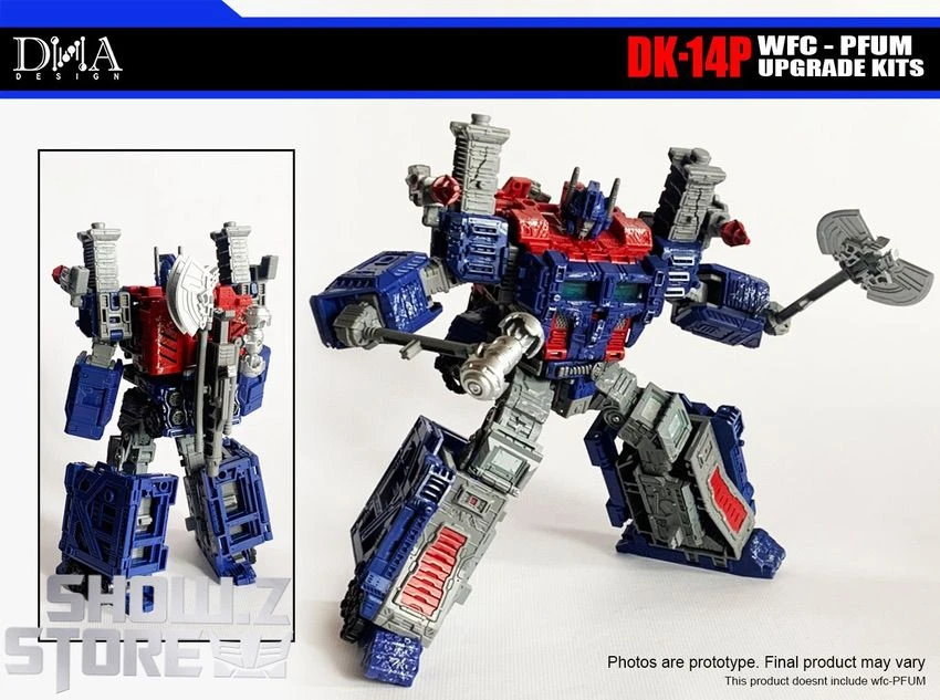 DNA Design DK-14P Upgrade Kits For WFC Kingdom Ultra Magnus 7 DNA Design DK-14P Upgrade Kits For WFC Kingdom Ultra Magnus - Image 5