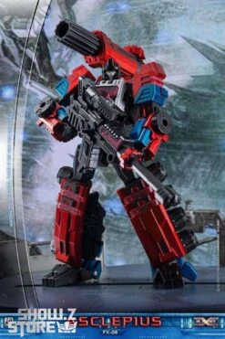 Planet X PX-08 Asclepius Perceptor Metallic Red Version -Toy Store 01b458956d
