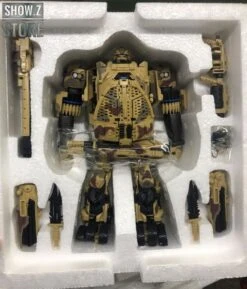 WeiJiang M-02 Robot Force Hound Oversized Black Apple Alloy Desert Version -Toy Store 04586f2308
