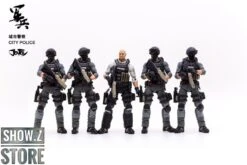 JoyToy Source 1/18 City Police Riot Team Set Of 5 -Toy Store 06652ac8e7