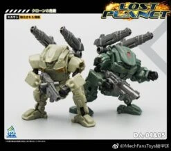 MechFansToys Lost Planet Powered-suit DA04 Desert & DA05 Green Diaclone -Toy Store 07e3474660