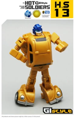 Mech Planet Hot Soldiers HS-13 MP21G Goldbug -Toy Store 092384d52c