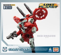 MechFansToys Lost Planet Coast Guard CG01 White Shark & CG02 Red Dragon -Toy Store 0ab16576ec