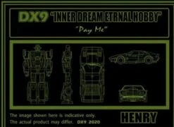 DX9 Toys D-16B Henry Wildrider G2 Version -Toy Store 0ae703a503