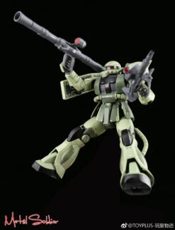 Metal Soldier 1/100 MS01 ZAKUII MS-01 MS-06 ZAKU2 Green Chogokin Metal Build -Toy Store 0d10b433cf