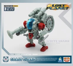 MechFansToys Lost Planet Coast Guard CG01 White Shark & CG02 Red Dragon -Toy Store 0e7178ce9f