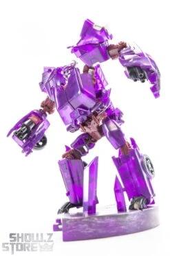 4th Party AC-03B TFP Cliffjumper Transparent Purple Version W/ Crystal Display Base -Toy Store 0e731f045f