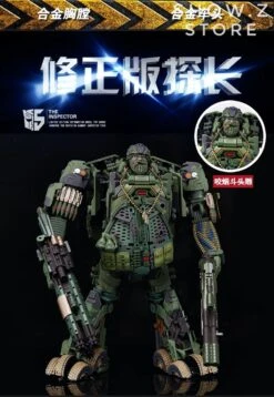 WeiJiang Wei Jiang WJ M02 M-02 Robot Force Hound Oversized Black Apple Alloy Modified Version 10 WeiJiang Wei Jiang WJ M02 M-02 Robot Force Hound Oversized Black Apple Alloy Modified Version -Toy Store 103c708afc