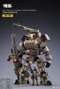 JoyToy Source 1/24 Iron Wrecker 04 Heavy Firepower Mecha W/ Pilot -Toy Store 1a11b86230