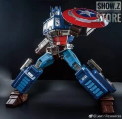 Lewin Resources LW-01A Optimus Prime Captain America Style Oversized 71cm W/ LED 23 Lewin Resources LW-01A Optimus Prime Captain America Style Oversized 71cm W/ LED -Toy Store 1a74441291