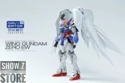 Navigator Toys Pre-Painted & Pre-Assembled Bandai XXXG-00W0 Wing Gundam Zero EW Ver.Ka -Toy Store 1b60926fc5