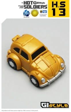 Mech Planet Hot Soldiers HS-13 MP21G Goldbug -Toy Store 1e086b4c12
