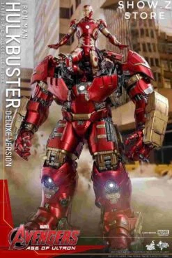 Hot Toys HT 1/6 Iron Man Mark XLIV MK44 MMS510 Hulkbuster Deluxe Version Avengers: Age Of Ultron Collectible Figure -Toy Store 1eae86b0fd