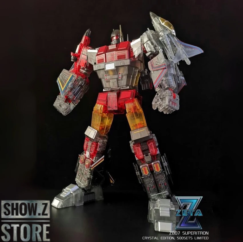 Zeta Toys ZB-07 Superitron Superion Clear Version Giftbox Set Of 6 3 Zeta Toys ZB-07 Superitron Superion Clear Version Giftbox Set Of 6