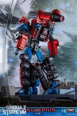 Planet X PX-08 Asclepius Perceptor Metallic Red Version -Toy Store 22aeba39c5
