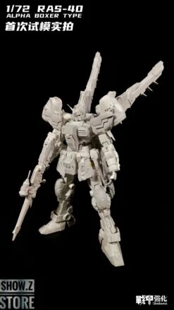 Rodams 1/72 RAS-40 Alpha Boxer RX-78 GP03S Gundam Model Kit Clear Version -Toy Store 22f0facf32