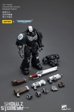 JoyToy Source 1/18 Warhammer 40K Iron Hands Intercessors Sergeant Kalock 17 JoyToy Source 1/18 Warhammer 40K Iron Hands Intercessors Sergeant Kalock -Toy Store 23159a3559