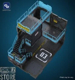 FreshRetro 1/18 1/24 SIB03 Scene In Box Fortifications-A Model Kit -Toy Store 269092990d