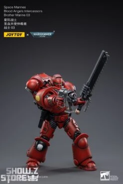 JoyToy Source 1/18 Warhammer 40K Blood Angels Intercessors Brother Marine 03 9 JoyToy Source 1/18 Warhammer 40K Blood Angels Intercessors Brother Marine 03 -Toy Store 26bd125e50