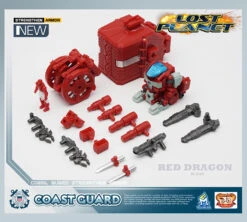 MechFansToys Lost Planet Coast Guard CG01 White Shark & CG02 Red Dragon -Toy Store 285ca7cc1d