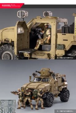 JoyToy Source 1/18 War Stars Crazy Armed SUV Desert Version -Toy Store 2918fd7159