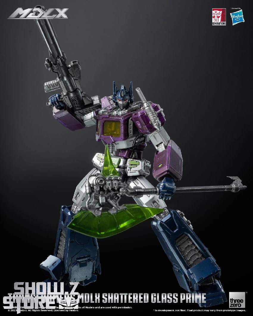 Threezero MDLX Shattered Glass Optimus Prime 16 Threezero MDLX Shattered Glass Optimus Prime - Image 14