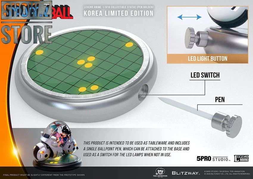 Blitzway×5PRO Dragon Ball Bulma’s Capsule No.9 Bike 16 Blitzway×5PRO Dragon Ball Bulma’s Capsule No.9 Bike - Image 14