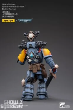 JoyToy Source 1/18 Warhammer 40K Space Wolves Claw Pack Brother Torrvald -Toy Store 2e366ff9f5