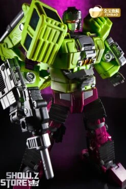 Jinbao DF03 Builder.D Devastator Green Version Set Of 6 Oversized Version -Toy Store 2fa6a06e2c