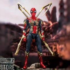 M.W Culture 1/9 Marvel Licensed Avenger Endgame Iron Spider -Toy Store 305663999b