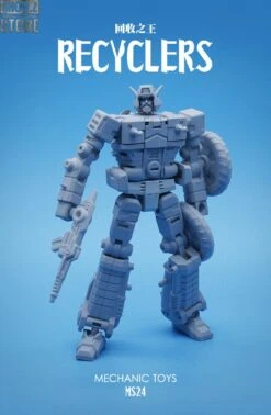 MechFansToys Mechanic Studio MS-24 Garbage Man Wreck-Gar -Toy Store 306f4ed723