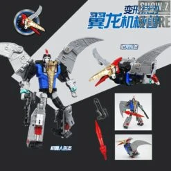 Black Mamba H6002-7B Robot Force Volcanicus Oversized Combiner Set Of 5 -Toy Store 315eca8e0a