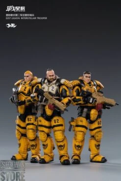 JoyToy Source 1/18 The 2nd Legion Interstellar Troopers Set Of 3 -Toy Store 317d9e6153