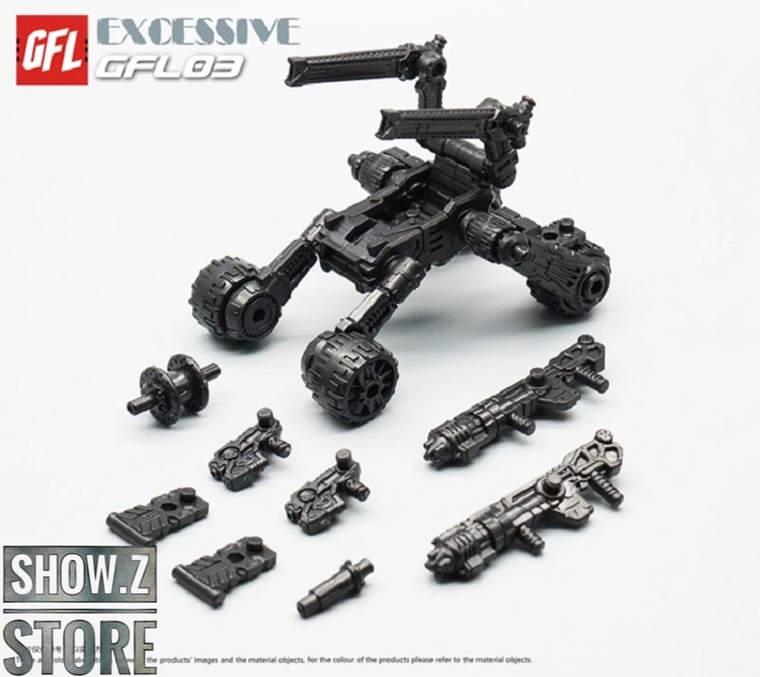 MechFansToys GFL03 & GFL03S Excessive Diaclone Series Power Suit Set Of 2 6 MechFansToys GFL03 & GFL03S Excessive Diaclone Series Power Suit Set Of 2 - Image 4