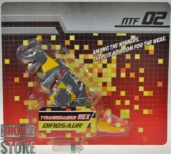 NTF NTF-02 Tyrannorsaur Grimlock & NTF-03 Triceratops Slag Set Of 2 -Toy Store 344efcf7e2