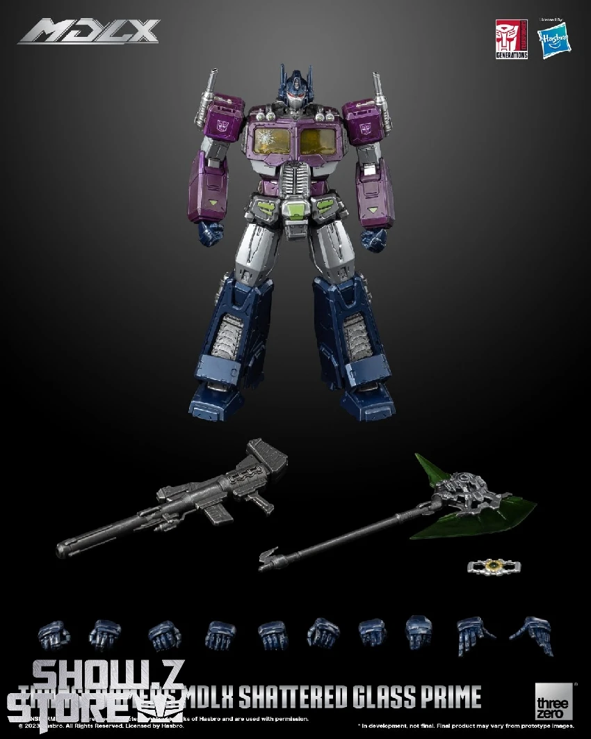Threezero MDLX Shattered Glass Optimus Prime 4 Threezero MDLX Shattered Glass Optimus Prime - Image 2