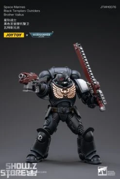 JoyToy Source 1/18 Warhammer 40K Space Marines Black Templars Outriders Brother Valtus 16 JoyToy Source 1/18 Warhammer 40K Space Marines Black Templars Outriders Brother Valtus -Toy Store 366df569a8