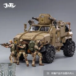 JoyToy Source 1/18 War Stars Crazy Armed SUV Desert Version -Toy Store 385a81611a