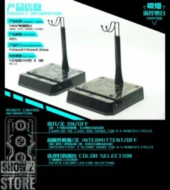 SNAP Remote Smoke Display Stand W/ LED Silver Version 18 SNAP Remote Smoke Display Stand W/ LED Silver Version -Toy Store 39bc3e4d5e