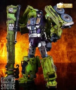 Jinbao Oversized Devastator Battle Damaged Version Full Set Of 6 Gravity Builder -Toy Store 3d4c5b529b