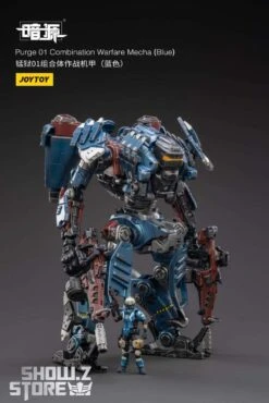 JoyToy Source 1/25 Purge 01 Combination Warfare Mecha Blue Version W/ Pilot -Toy Store 3e6facd8c0