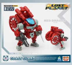MechFansToys Lost Planet Coast Guard CG01 White Shark & CG02 Red Dragon -Toy Store 3e94a3d9a2