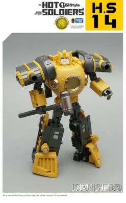 Mech Planet Hot Soldiers HS14 Iron Hero Bumblebee Hearts Of Steel 15 Mech Planet Hot Soldiers HS14 Iron Hero Bumblebee Hearts Of Steel -Toy Store 416be53488