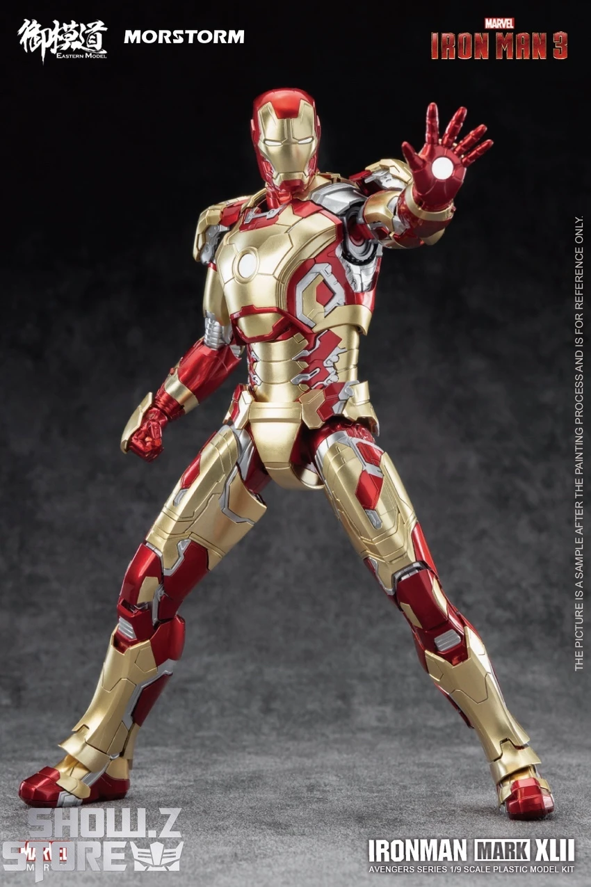 Eastern Model 1/9 Iron Man Mark 42 Pre-painted Model Kit 13 Eastern Model 1/9 Iron Man Mark 42 Pre-painted Model Kit - Image 11