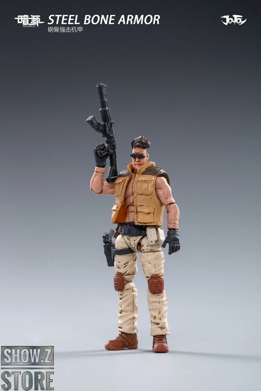 JoyToy Dark Source 1/25 Steel Bone Armour Desert Brown Color W/ Pilot 14 JoyToy Dark Source 1/25 Steel Bone Armour Desert Brown Color W/ Pilot - Image 12