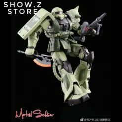 Metal Soldier 1/100 MS01 ZAKUII MS-01 MS-06 ZAKU2 Green Chogokin Metal Build -Toy Store 43c1b96cd2