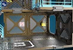 FreshRetro 1/18 1/24 SIB03 Scene In Box Fortifications-A Model Kit -Toy Store 45f69fe77a