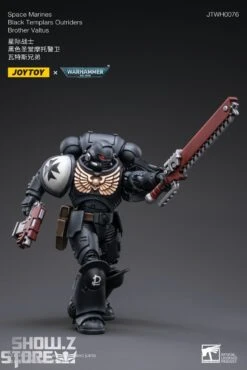 JoyToy Source 1/18 Warhammer 40K Space Marines Black Templars Outriders Brother Valtus 18 JoyToy Source 1/18 Warhammer 40K Space Marines Black Templars Outriders Brother Valtus -Toy Store 46aa145505